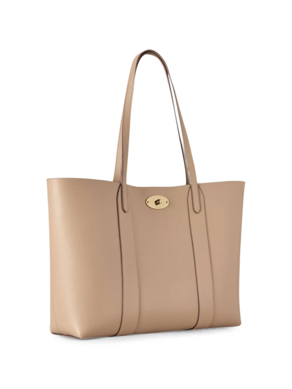 Mulberry Bayswater leren shopper Beige