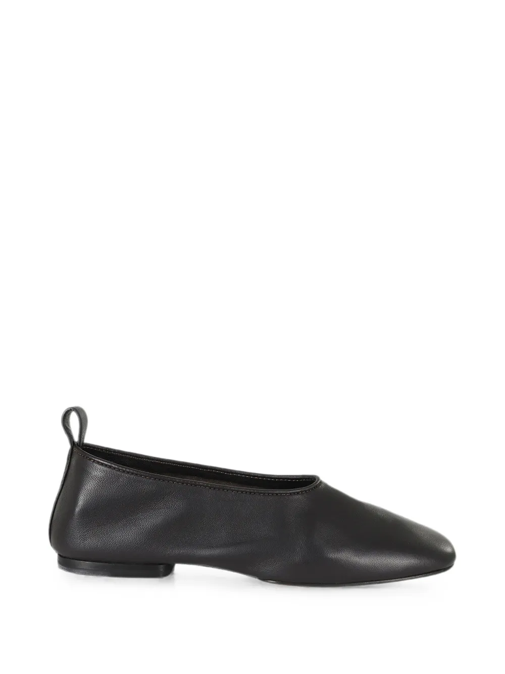 Soeur Bala leather ballet flats - Marrone