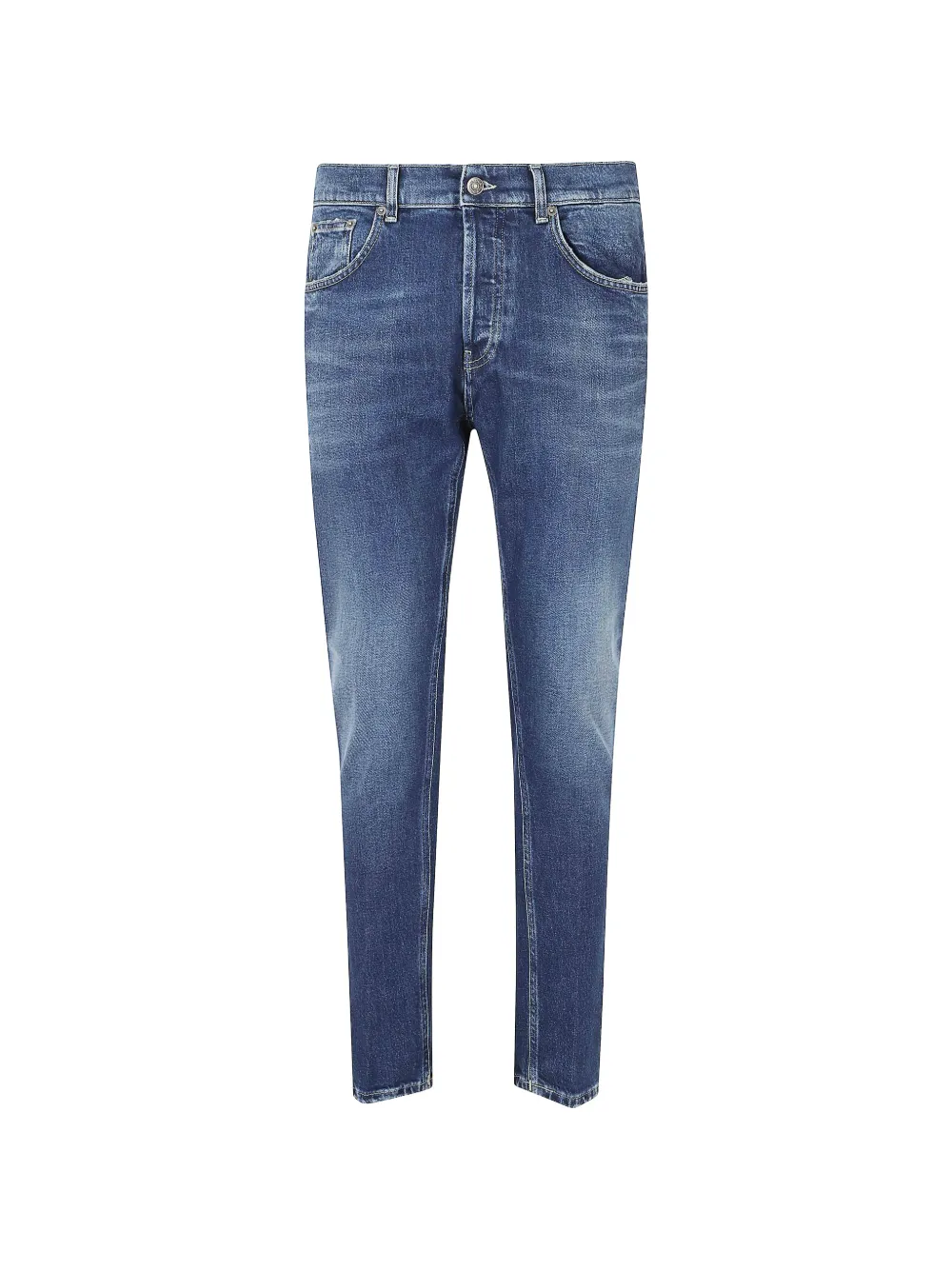 DONDUP Dian faded whiskered jeans - Blu