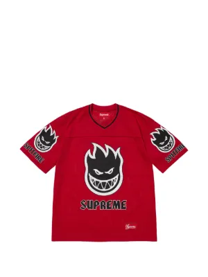 Supreme Open Knit Football T-shirt | Pink | FARFETCH
