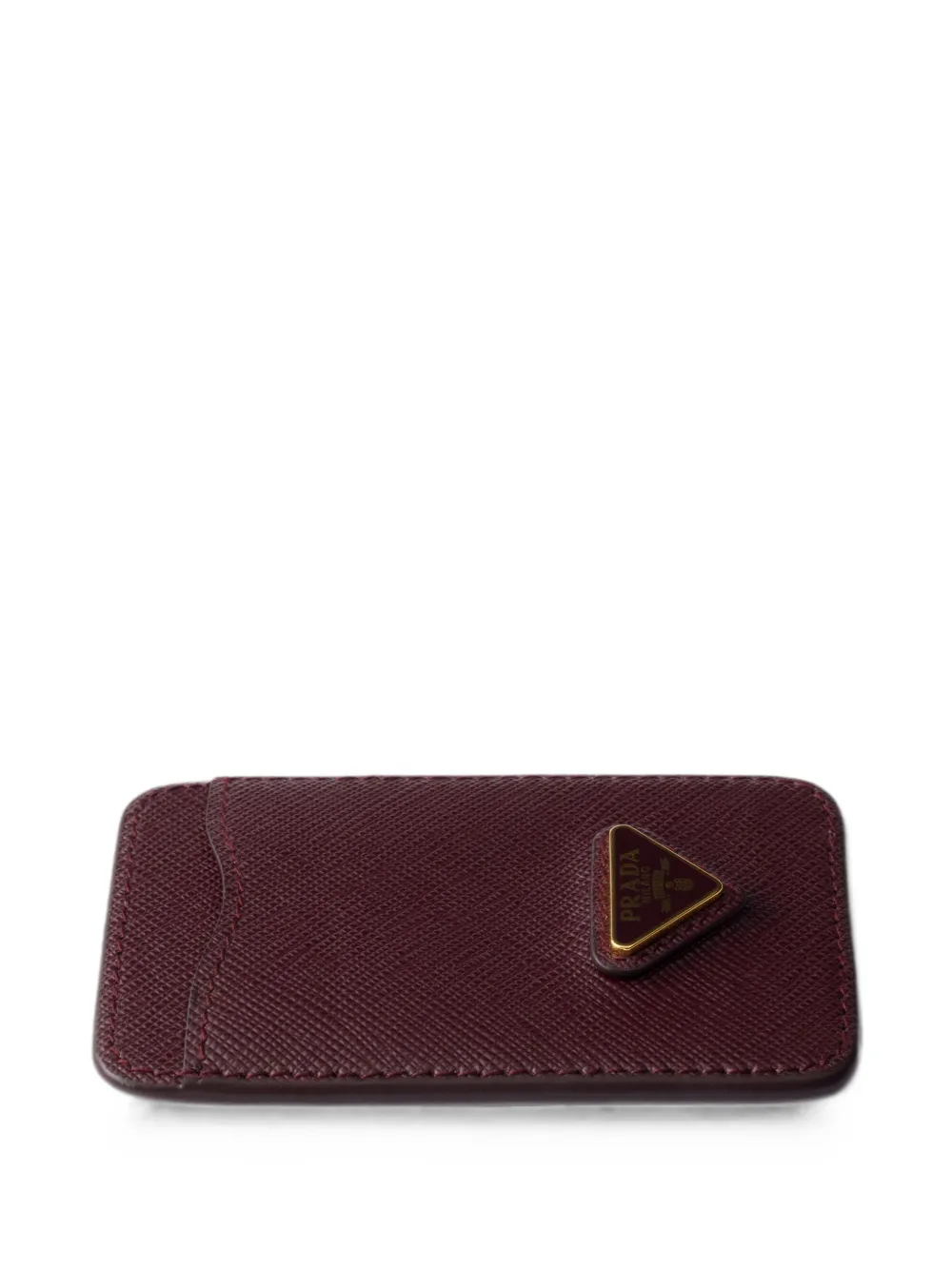 Prada Saffiano-leather Card Holder In Pattern
