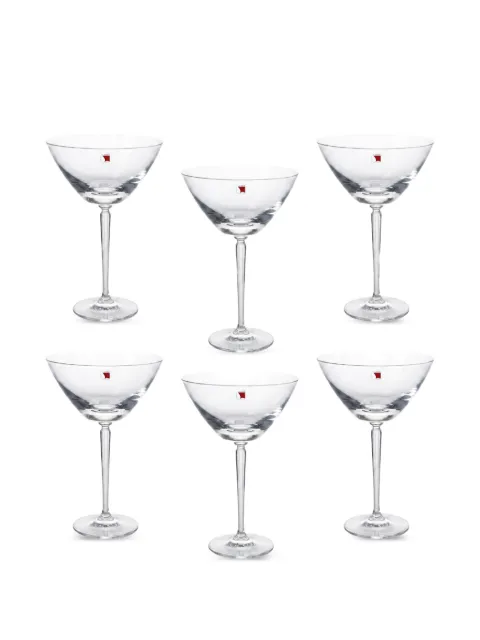 COLLEVILCA Lotus champagne glasses (set of six)