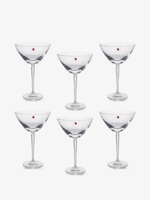 COLLEVILCA lot de six coupes à champagne