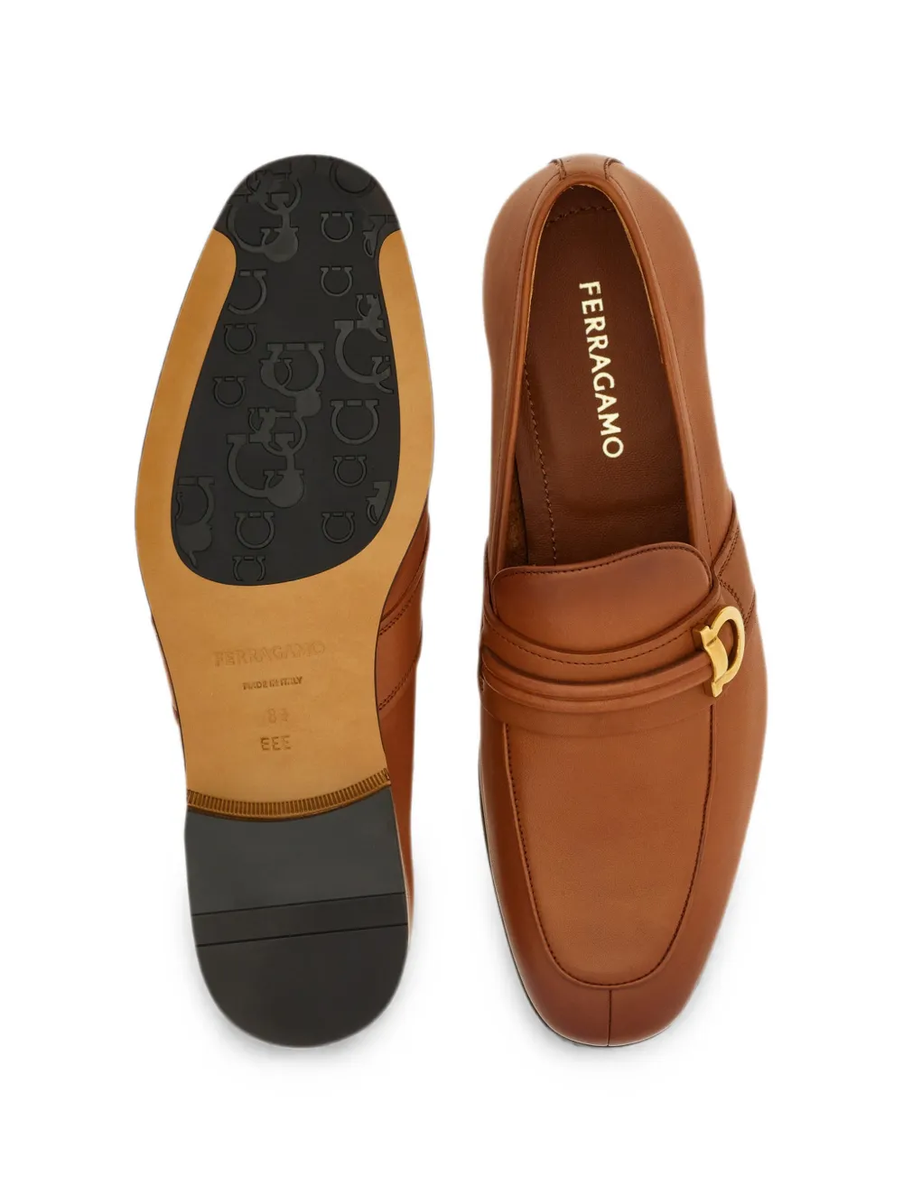 Ferragamo Gancini mocassins Bruin