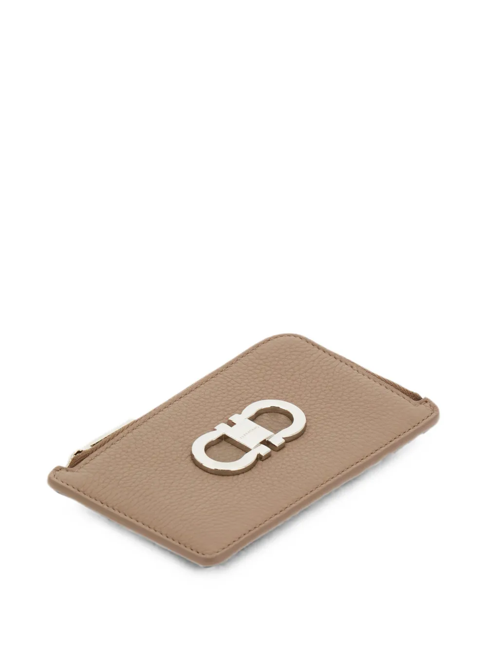 Ferragamo Double Gancini pasjeshouder Beige