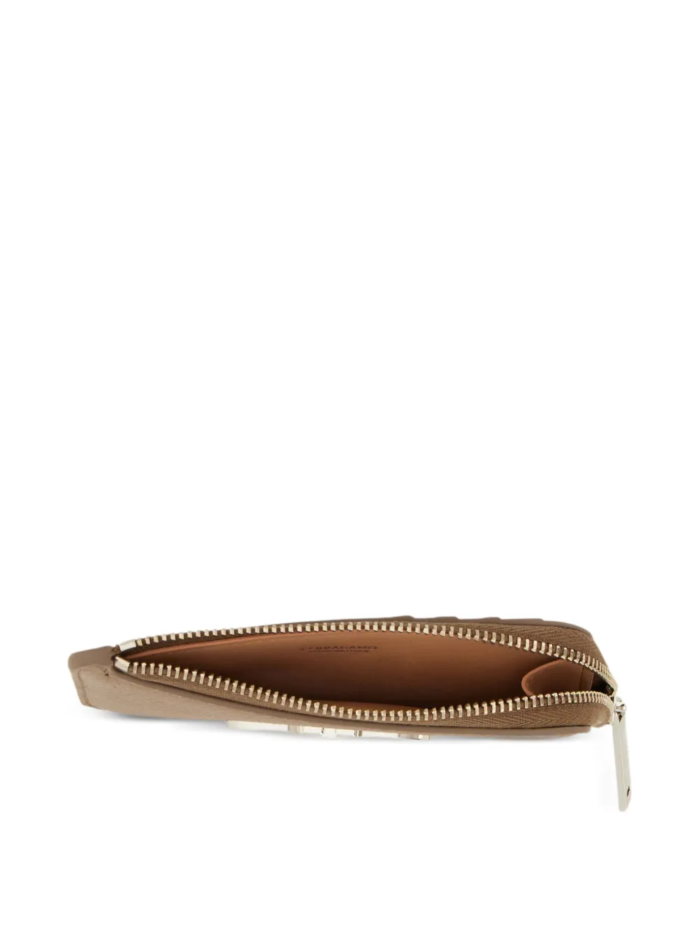 Ferragamo Double Gancini pasjeshouder Beige