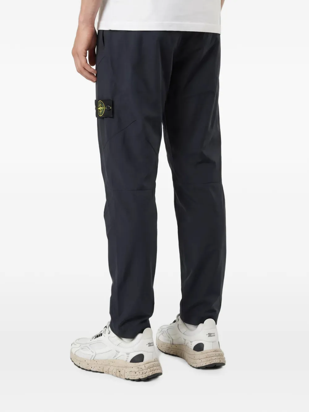 Stone Island Trainingsbroek met Compass-logopatroon Blauw