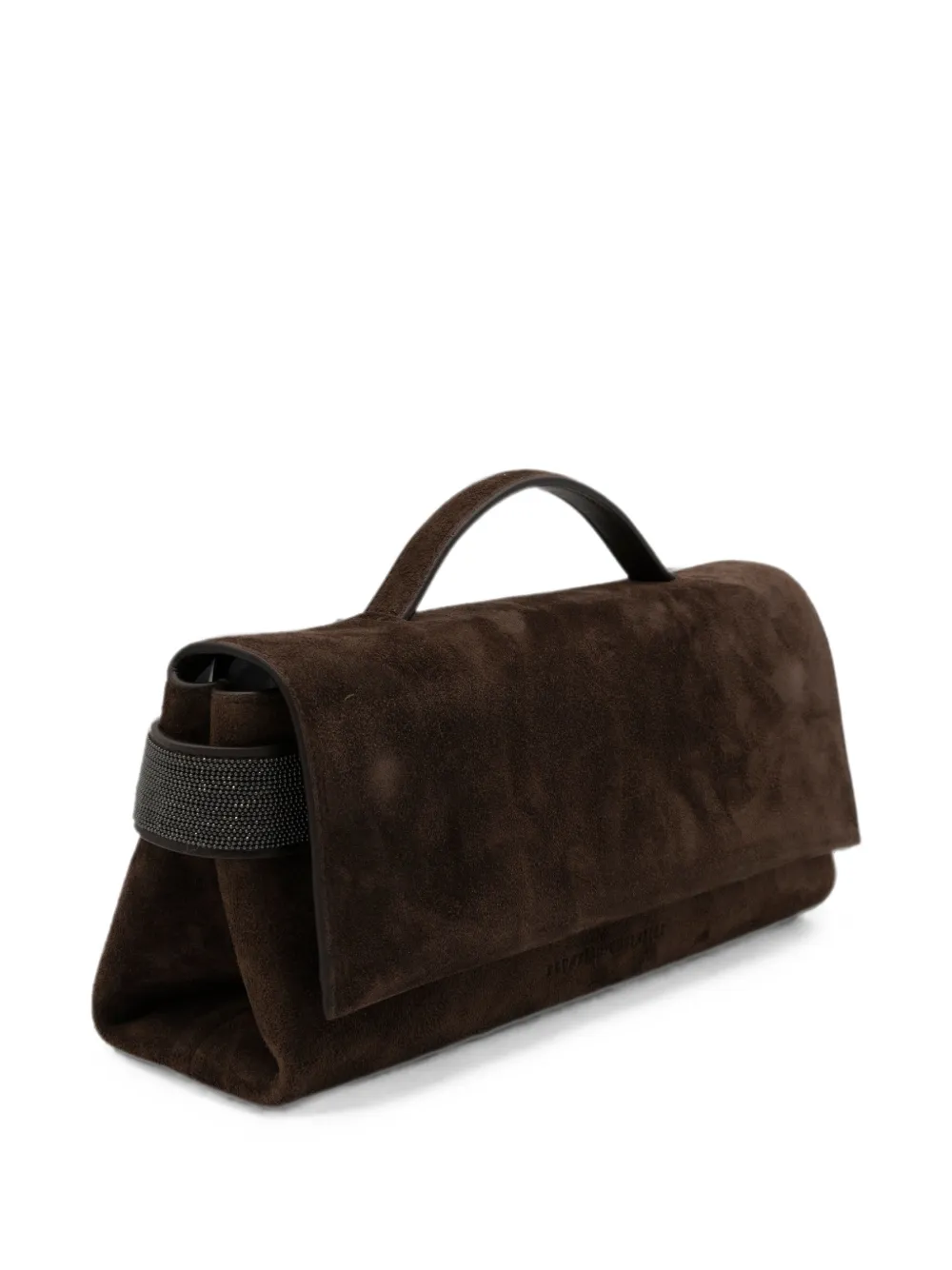 Brunello Cucinelli Monili Essence clutch Bruin