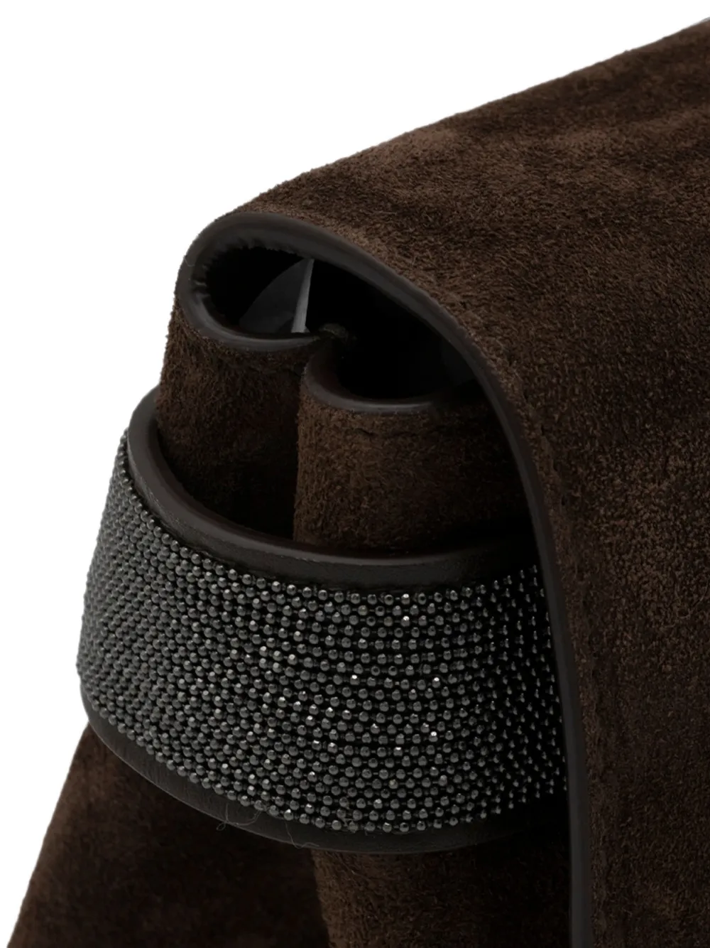 Brunello Cucinelli Monili Essence clutch Bruin