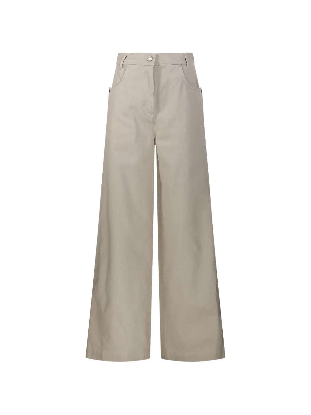 Max Mara wide-leg jeans - Toni neutri