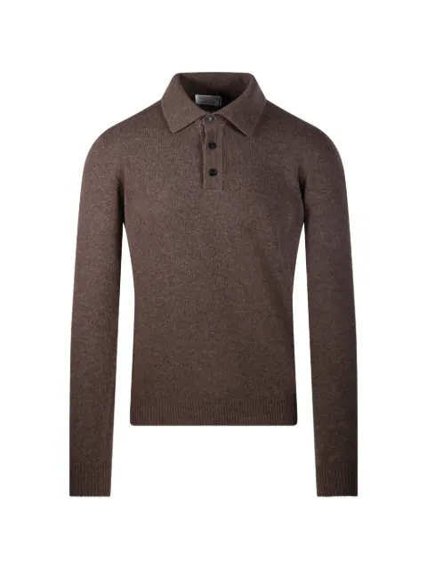 Roberto Collina polo-collar long-sleeve sweater
