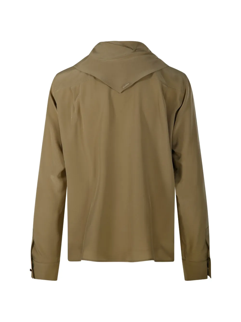 Max Mara Blouse met strik Beige