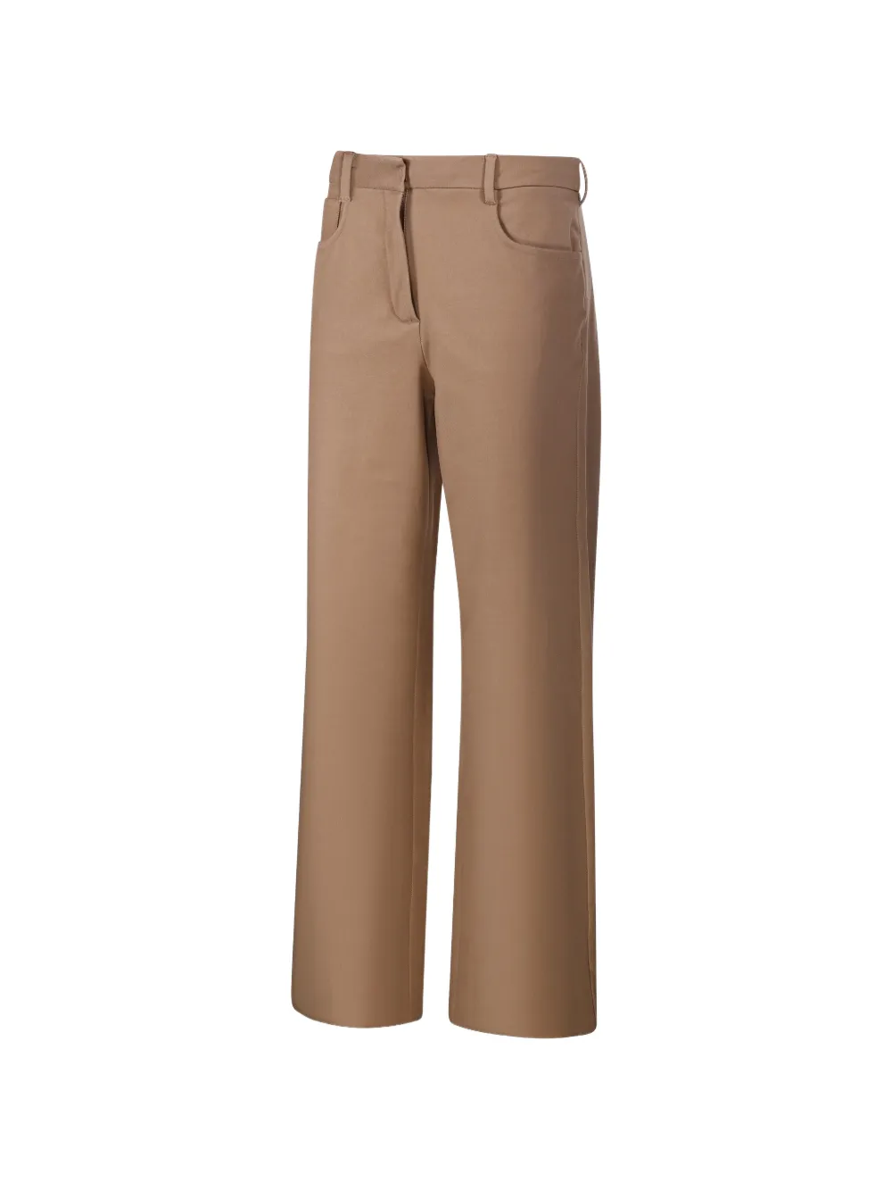 'S Max Mara Pantalon met wijde pijpen Beige