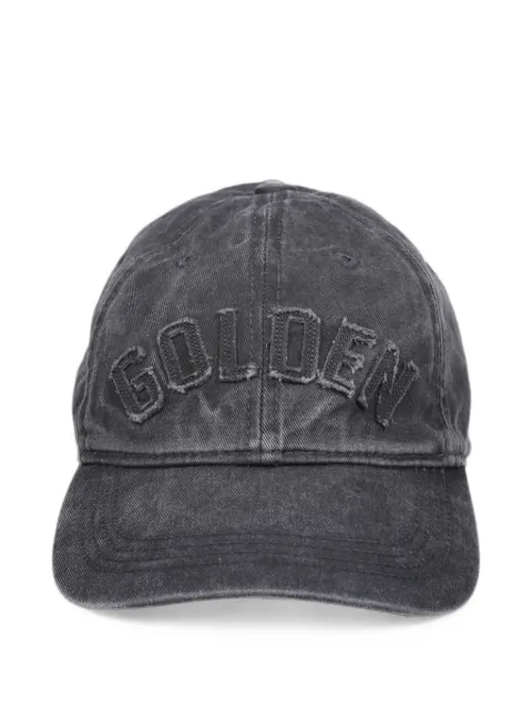 Golden Goose logo-appliqué star-detail baseball cap