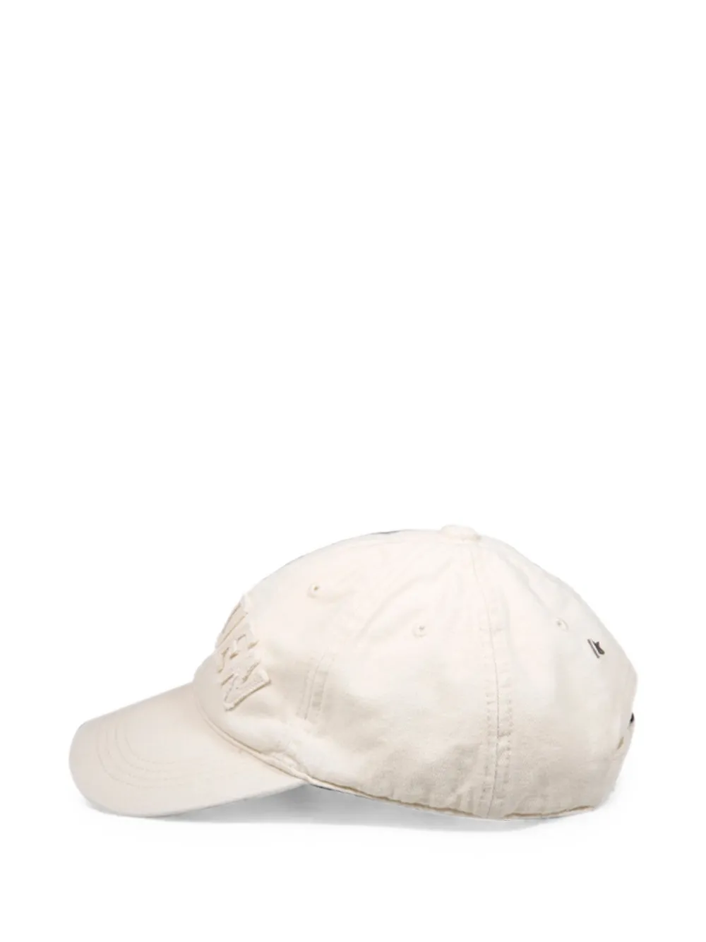 Golden Goose Honkbalpet met stervormige studs en logo-patch Beige
