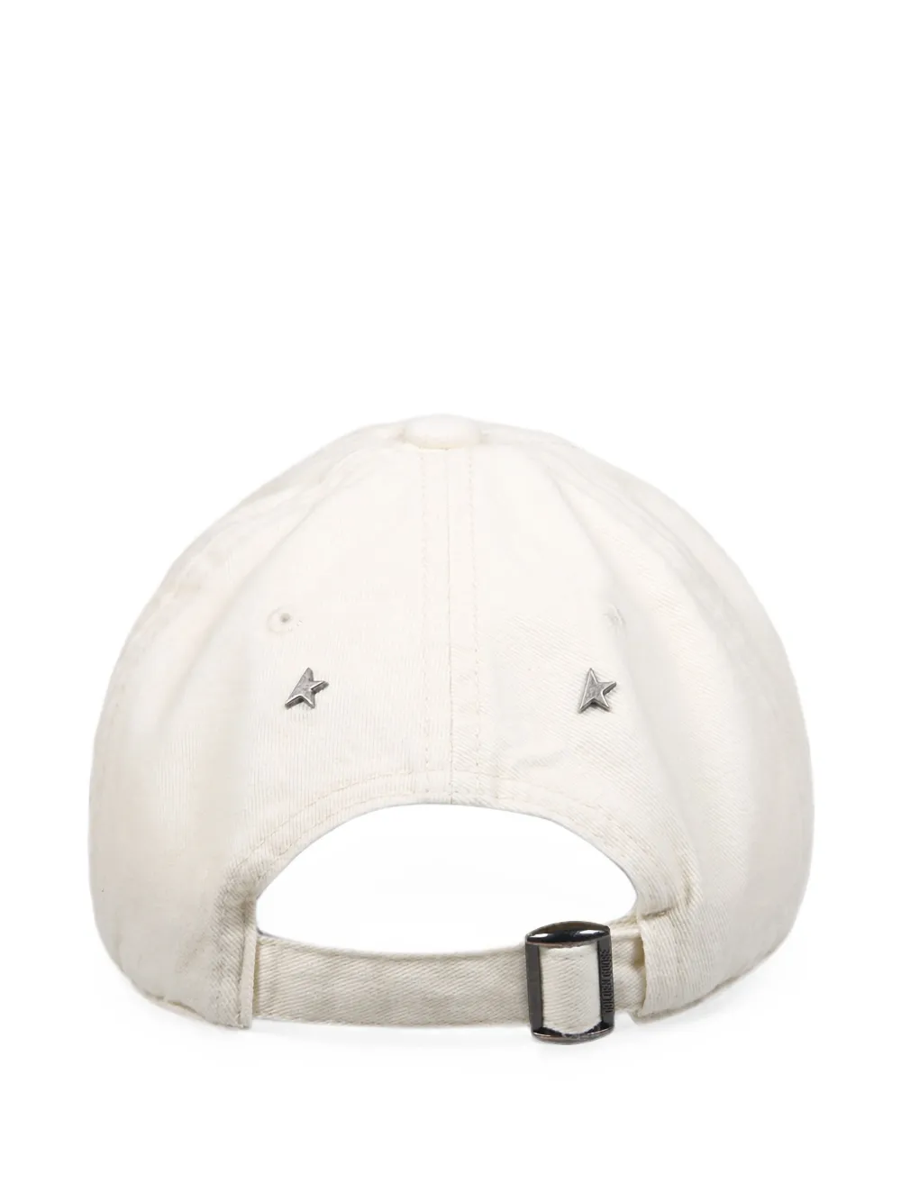 Golden Goose Honkbalpet met stervormige studs en logo-patch Beige