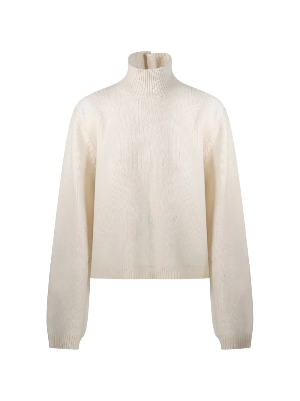 Róhe ribbed-knit high-neck sweater - Toni neutri