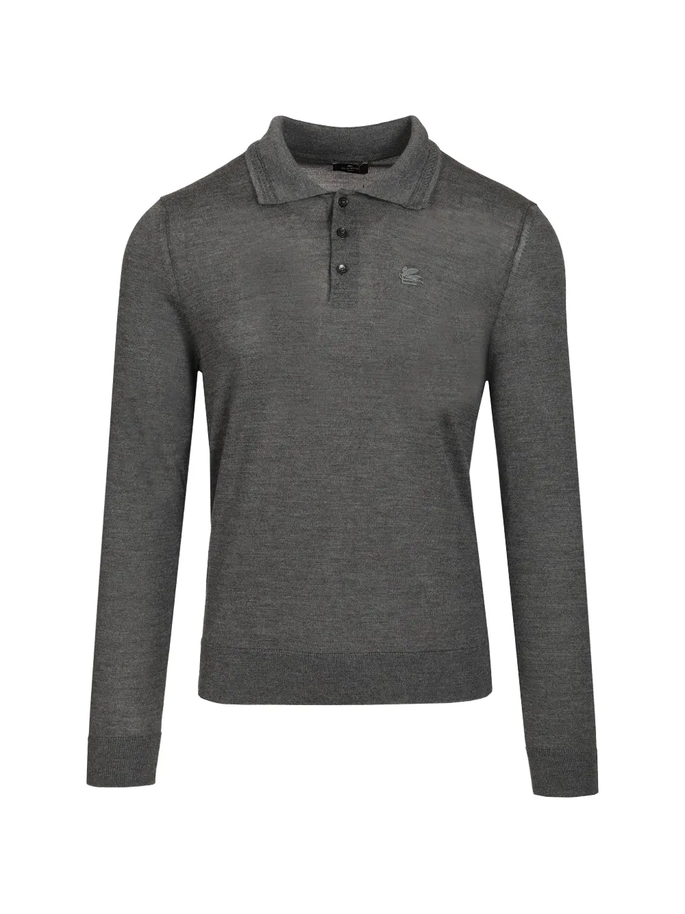 ETRO Fuji Pegasus-embroidered sweater - Grigio