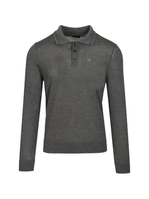 ETRO Fuji Pegasus-embroidered sweater