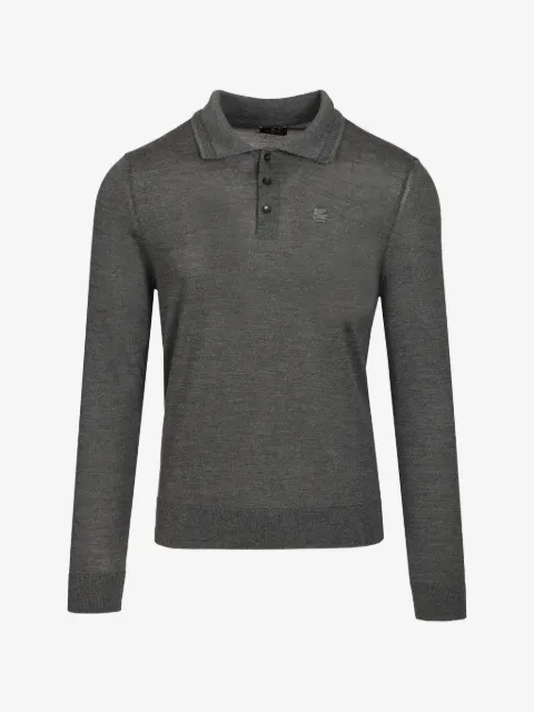 ETRO Fuji Pegasus-embroidered sweater
