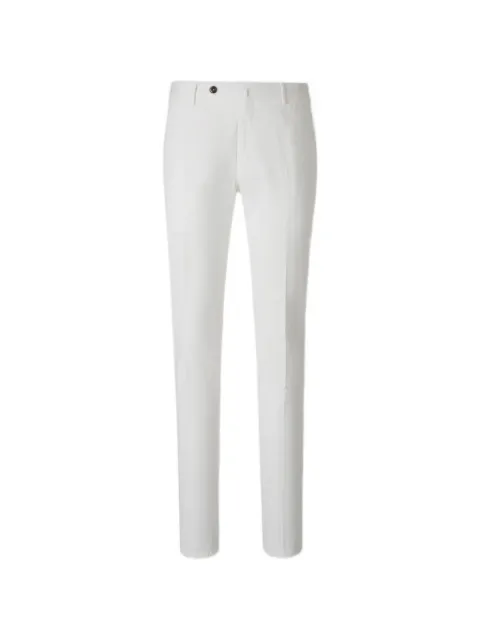 PT Torino logo-plaque pressed-crease trousers
