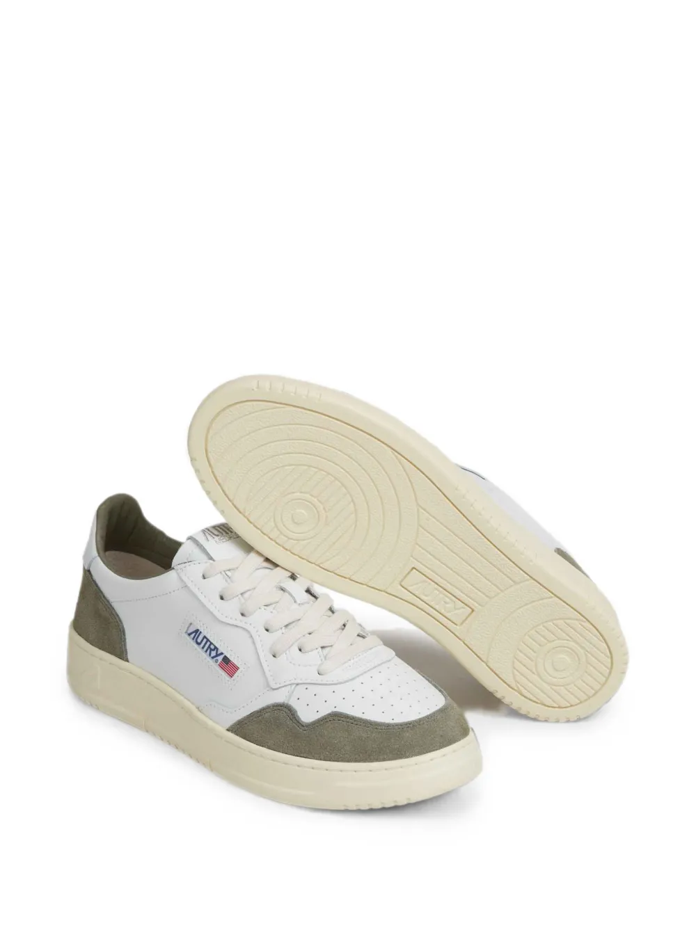 Autry Medalist suede sneakers Wit