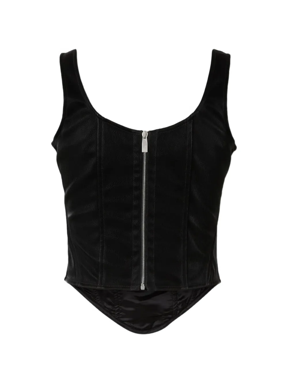 Off-White Cropped top Zwart