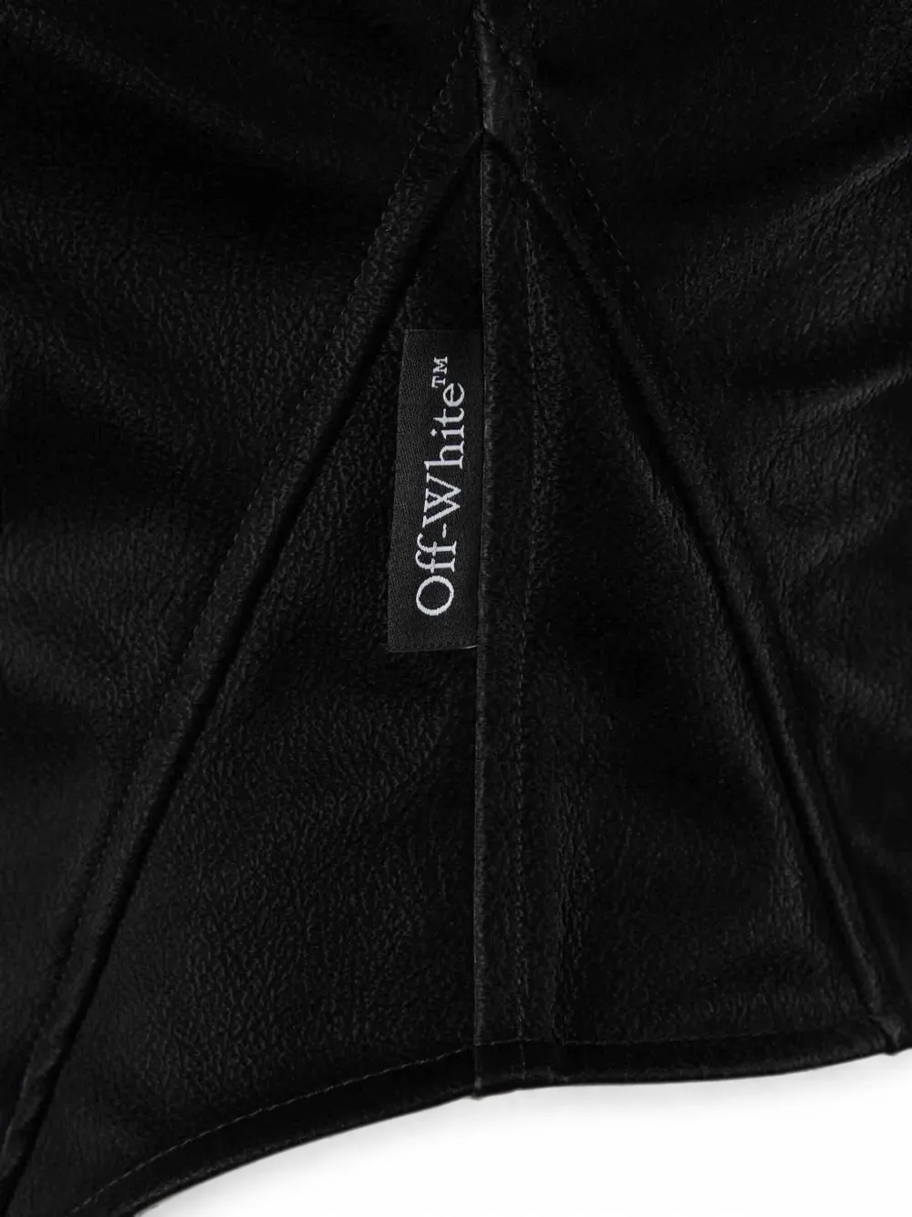 Off-White Cropped top Zwart