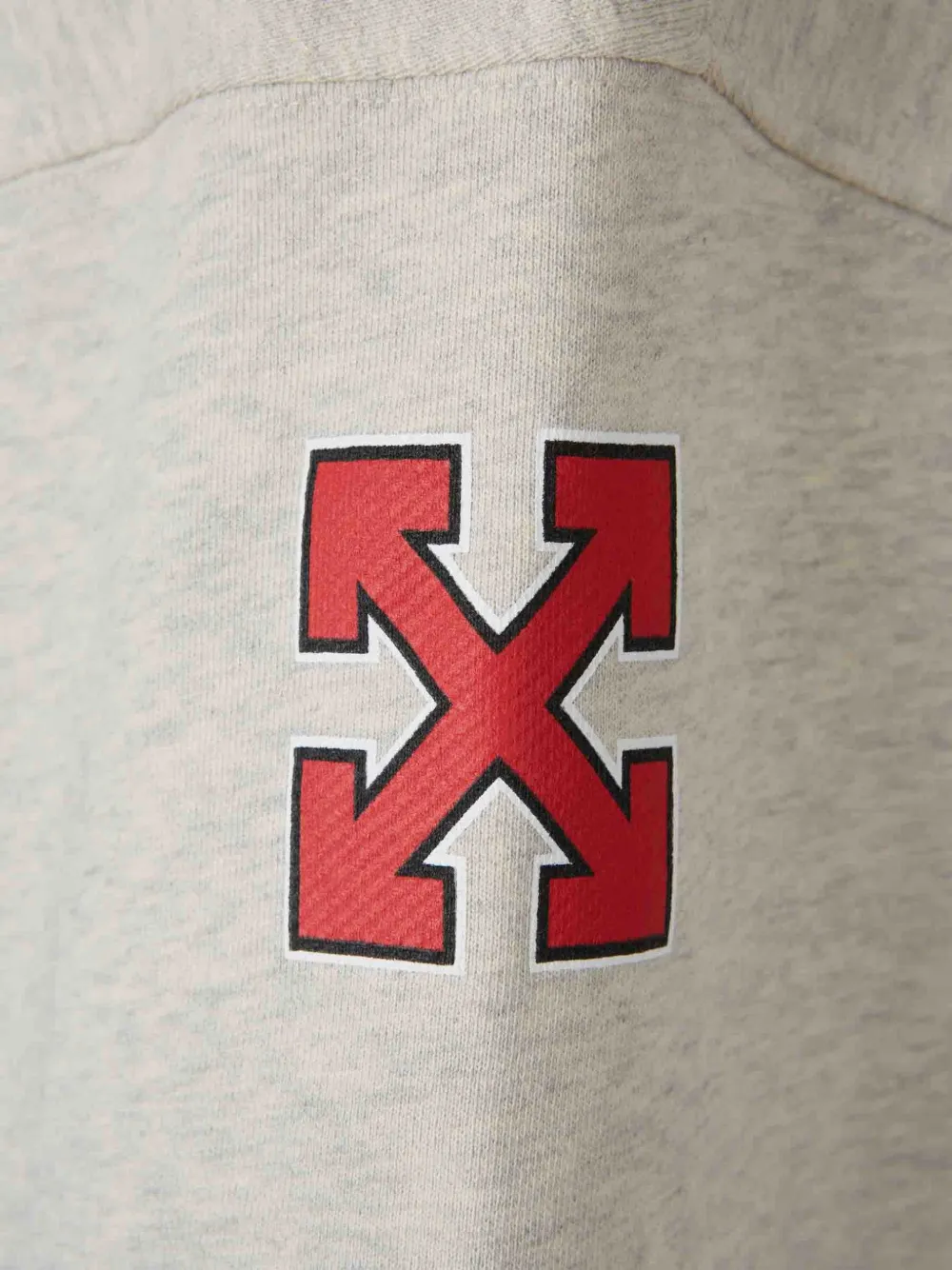 Off-White Sweater met logoprint Grijs