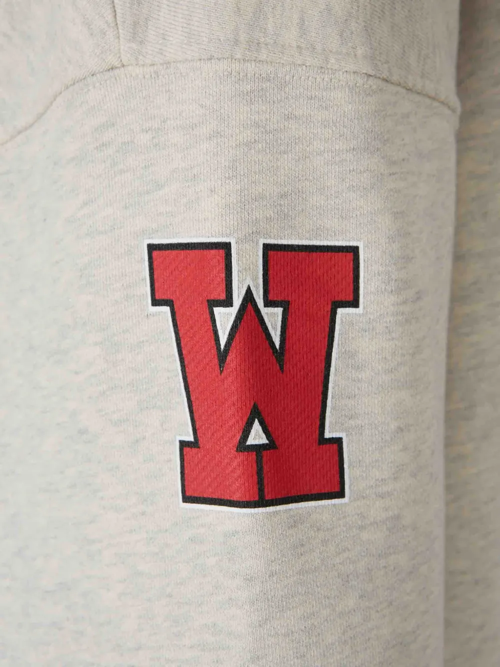Off-White Sweater met logoprint Grijs