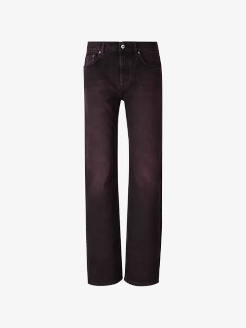 Off-White Calça jeans com patch de logo