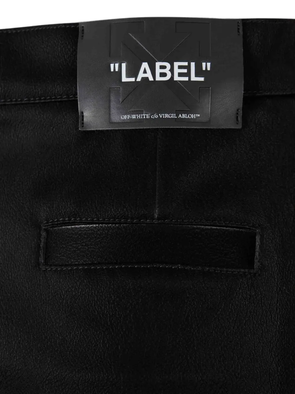 Off-White Rok met uitgesneden detail Zwart