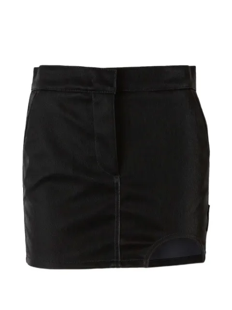 Off-White cut-out-detail mini skirt
