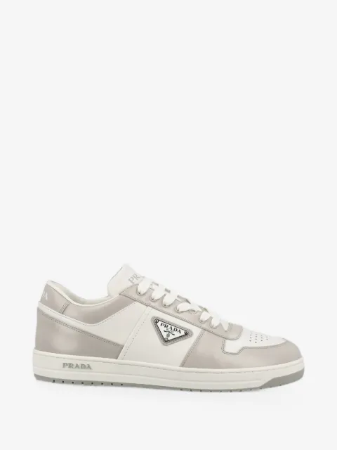 Prada Downtown logo-patch sneakers