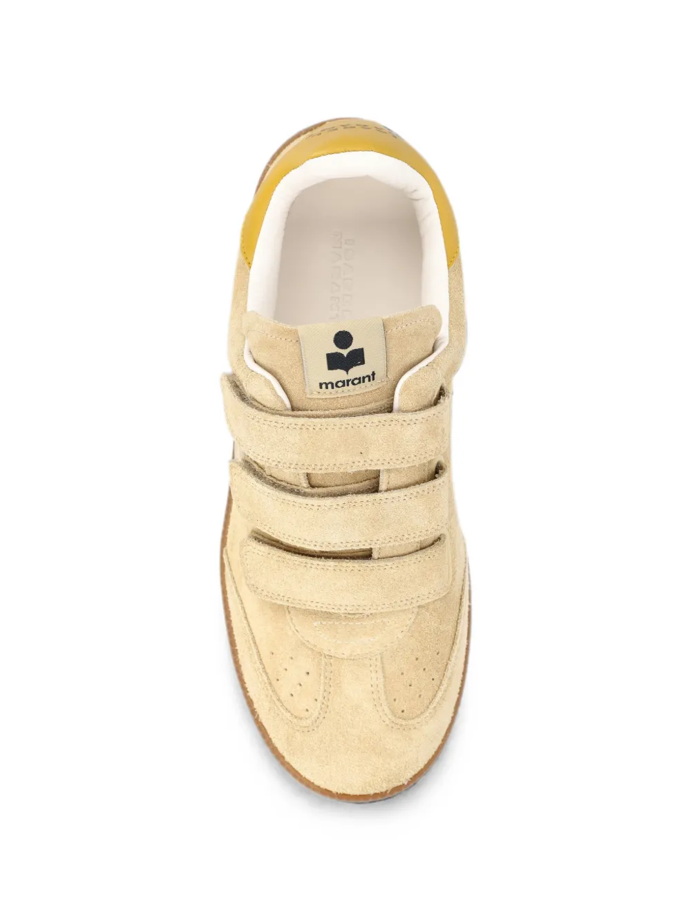ISABEL MARANT Beth touch-strap sneakers Beige