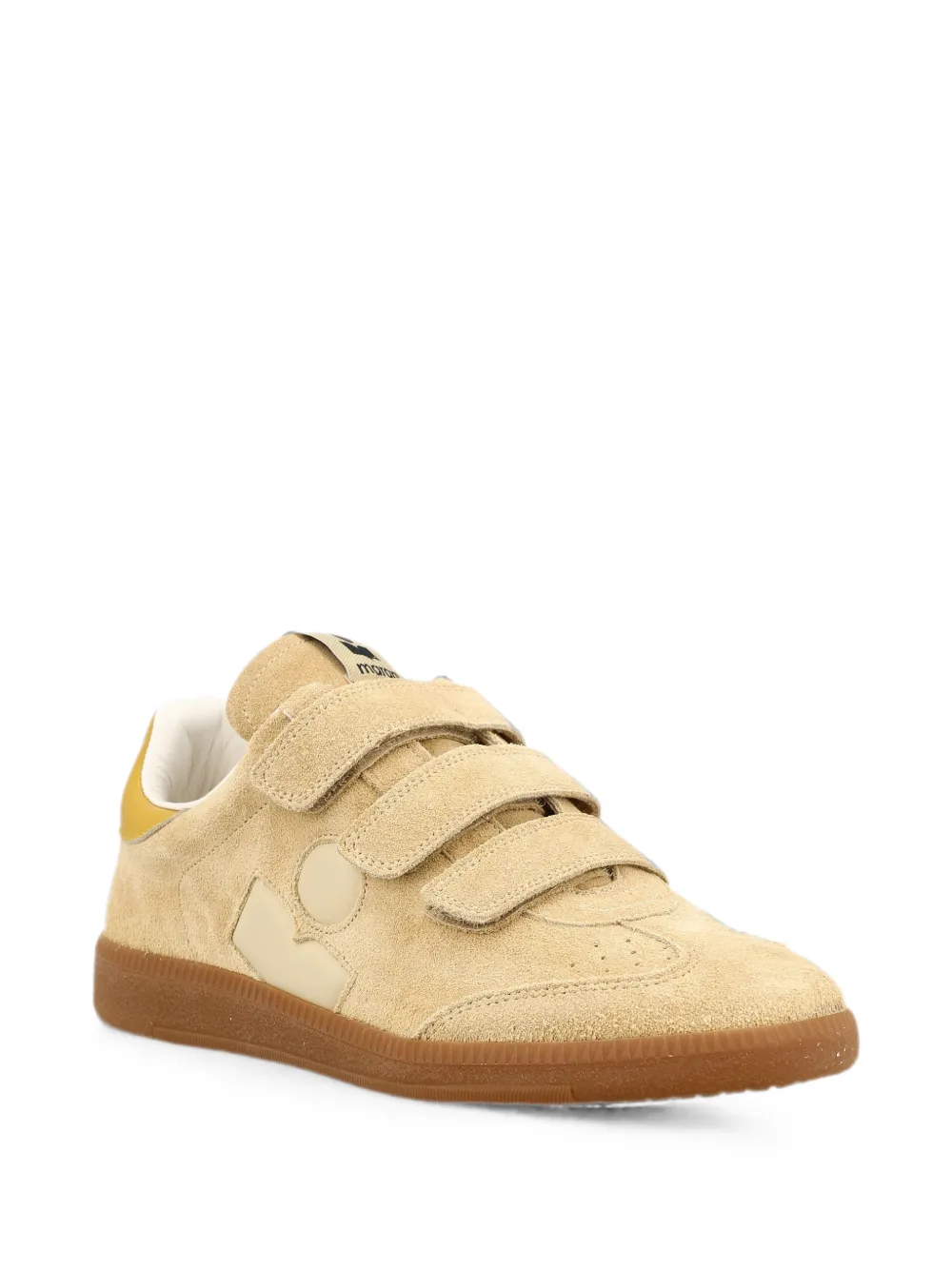 ISABEL MARANT Beth touch-strap sneakers Beige