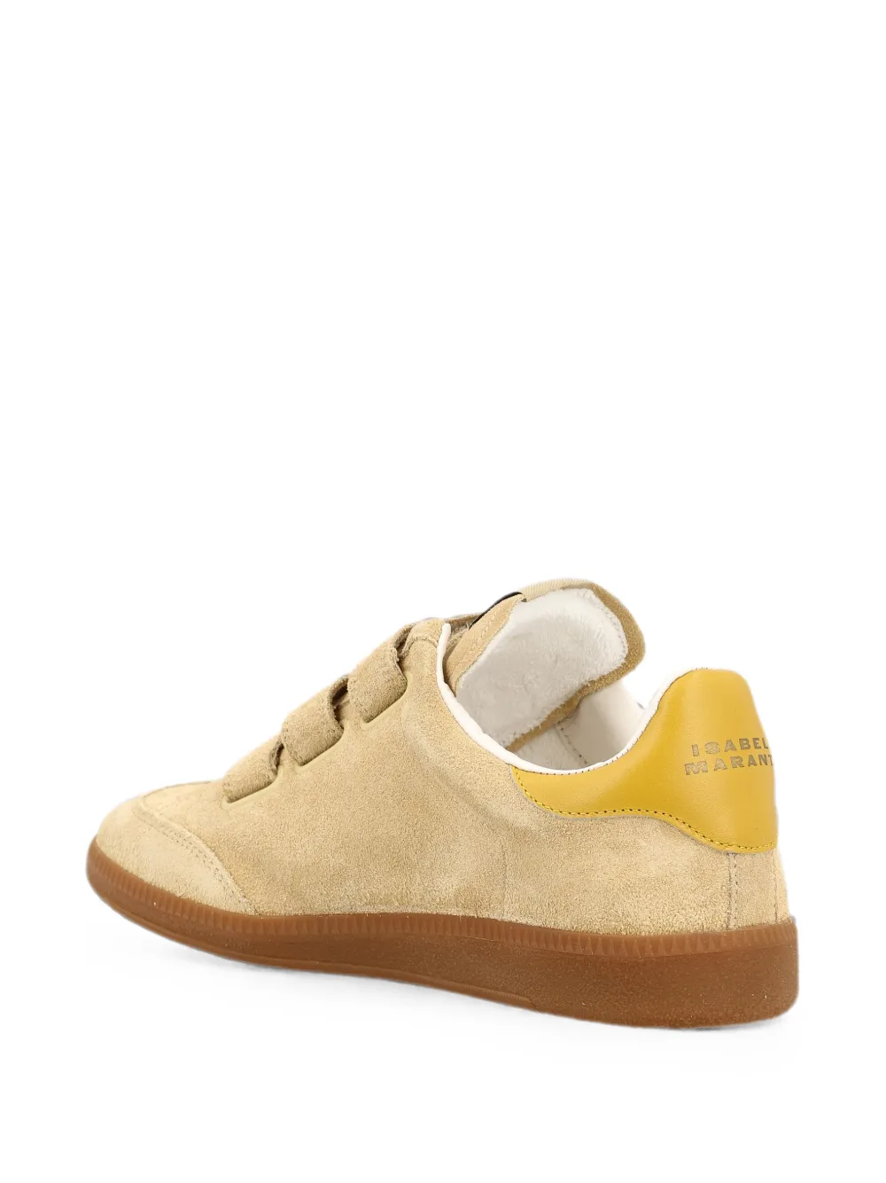 ISABEL MARANT Beth touch-strap sneakers Beige