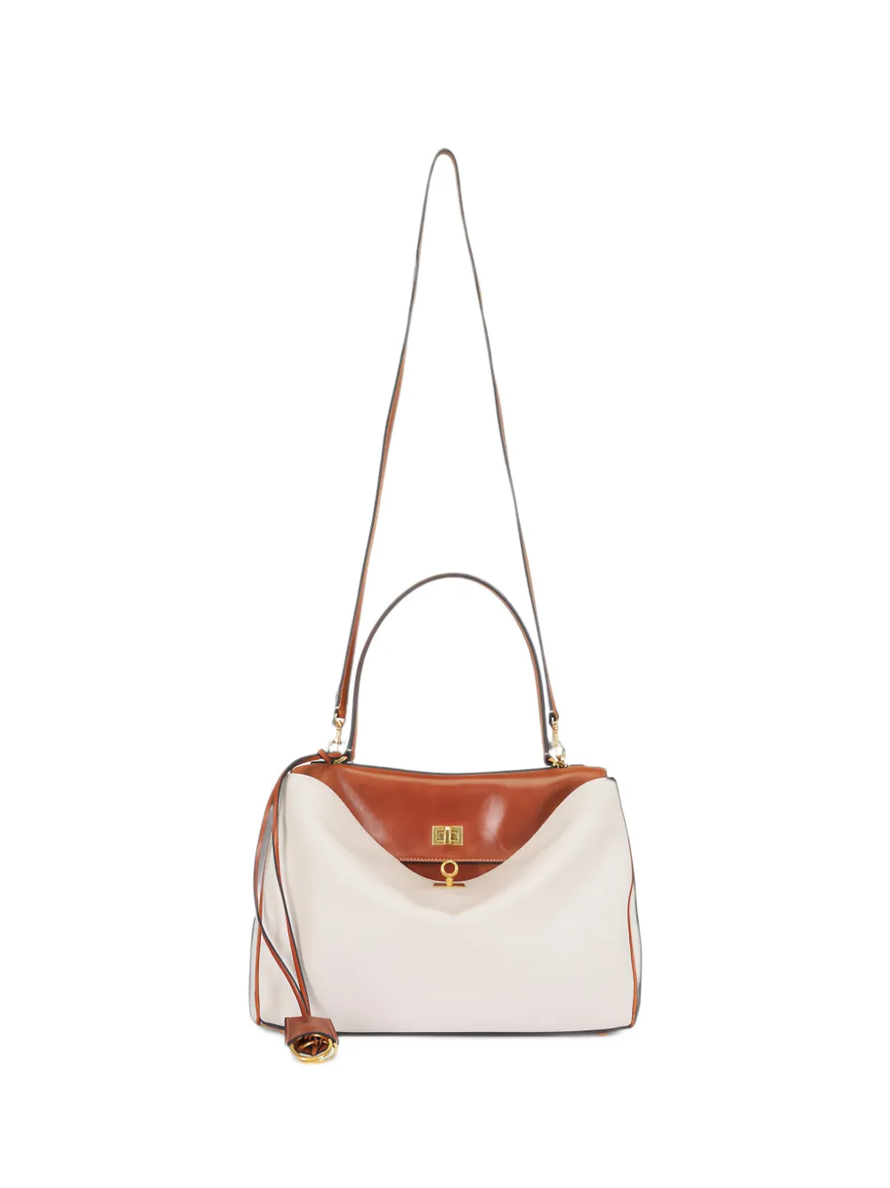 Balenciaga medium Rodeo turnlock-fastening canvas handbag - Toni neutri
