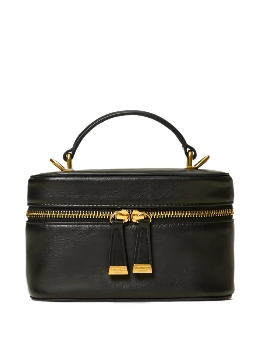 TWINSET leather bucket bag - Nero