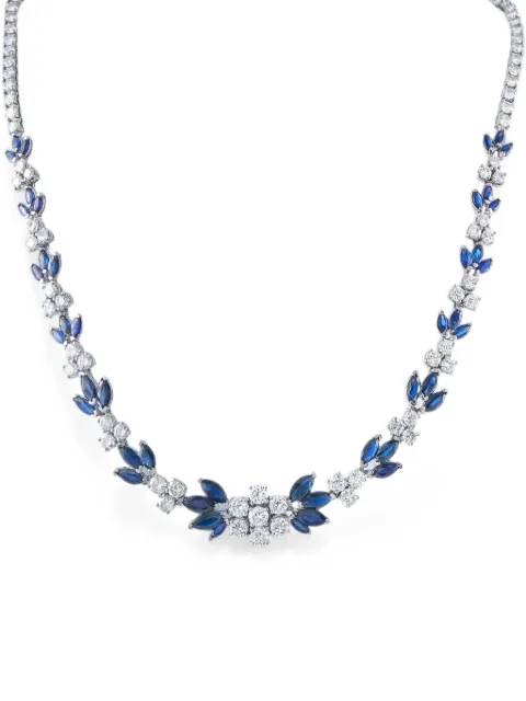 LB Exclusive sapphire and diamond necklace