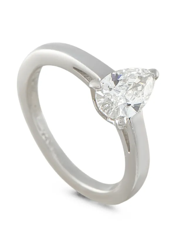 Bvlgari Pre-owned Diamond Ring in Silver
