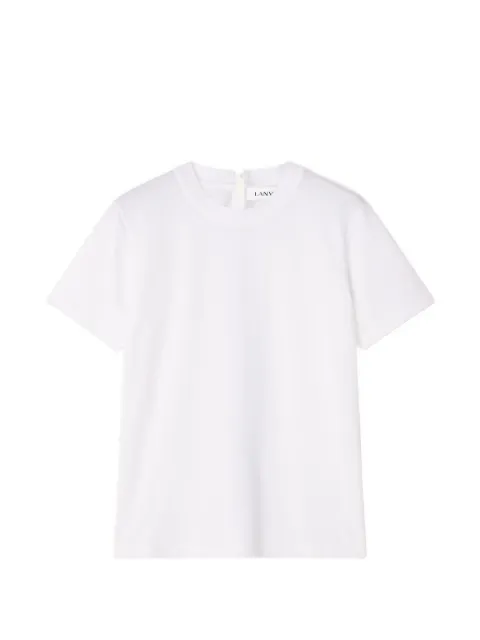 Lanvin playera con detalle de moño