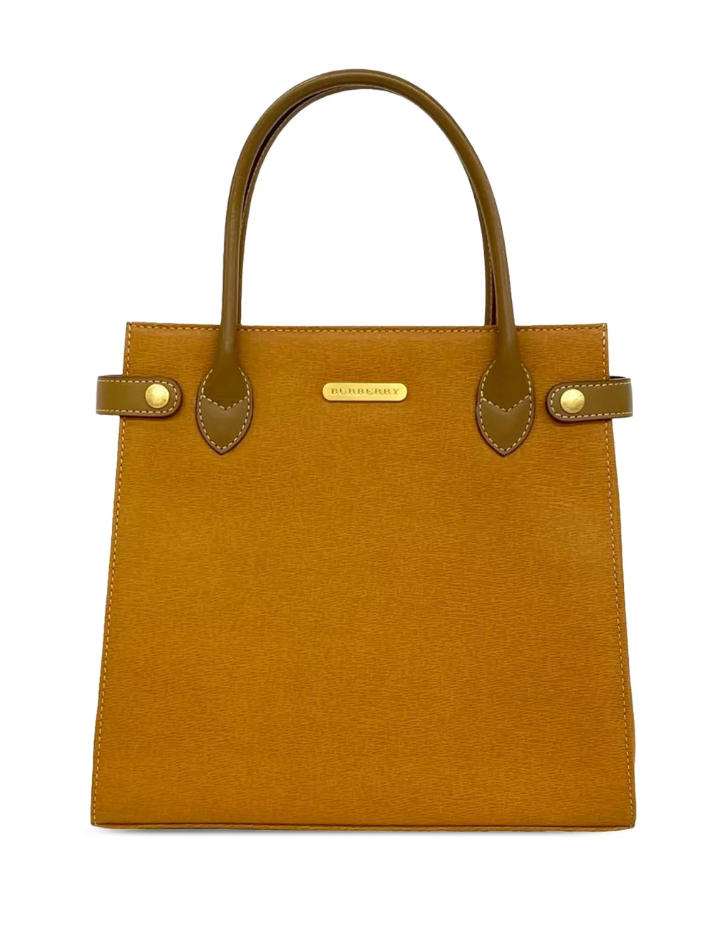 Burberry Pre-Owned 2000-2017 Calf Leather handbag - Giallo