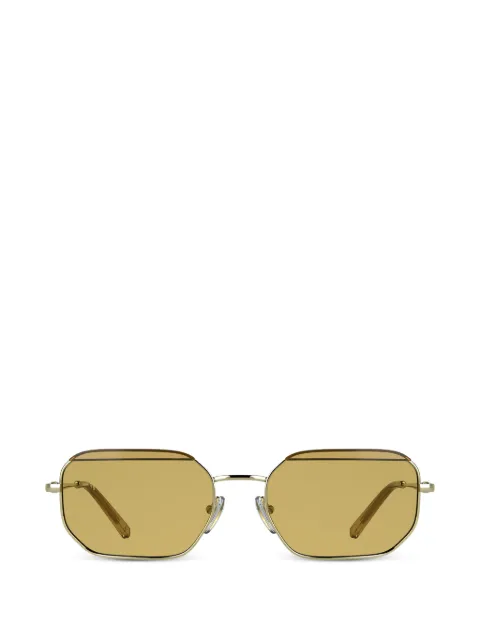 Longchamp lentes de sol con armazón geométrica