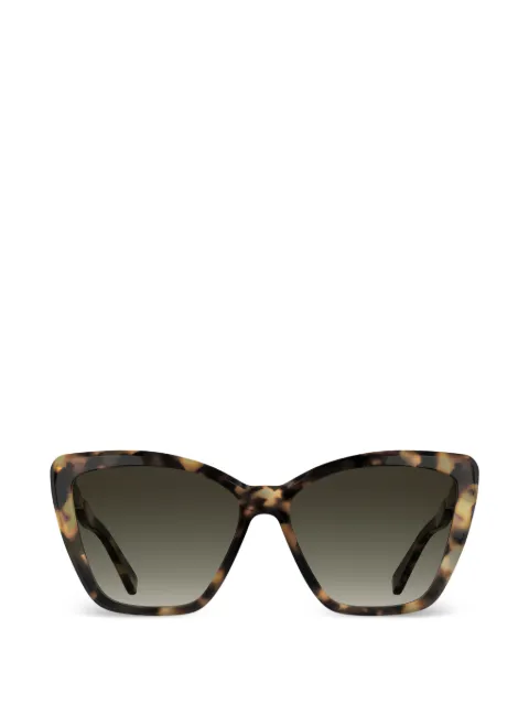 Longchamp lentes de sol con armazón cat eye estilo carey