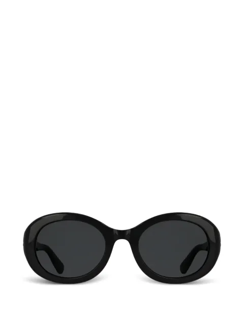 Longchamp lentes de sol con armazón geométrica