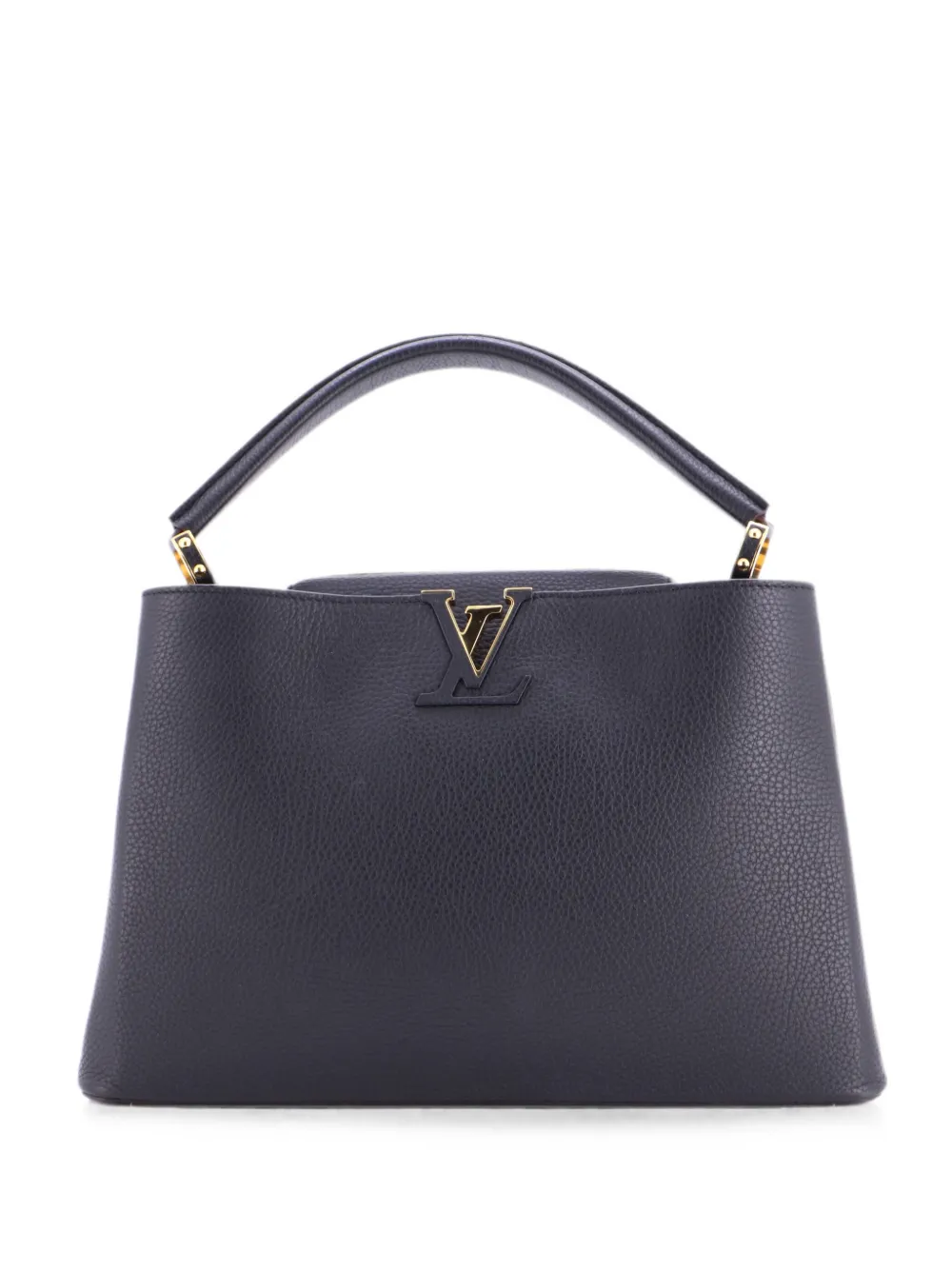 Louis Vuitton Pre-Owned Capucines PM Satchel-Tasche - Schwarz