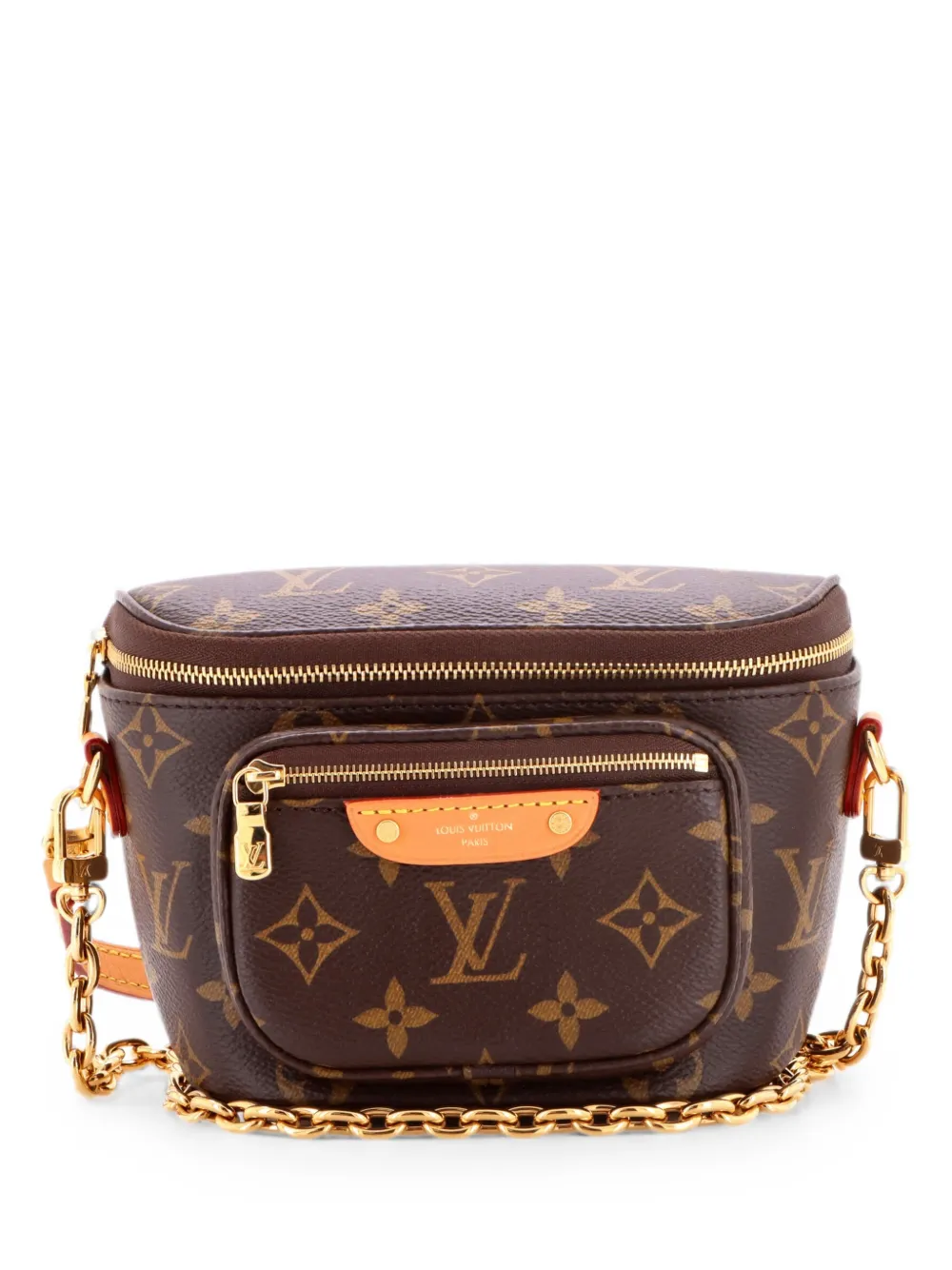 Louis Vuitton Pre-Owned Mini Bum Bag Monogram Canvas-Gürteltasche - Braun