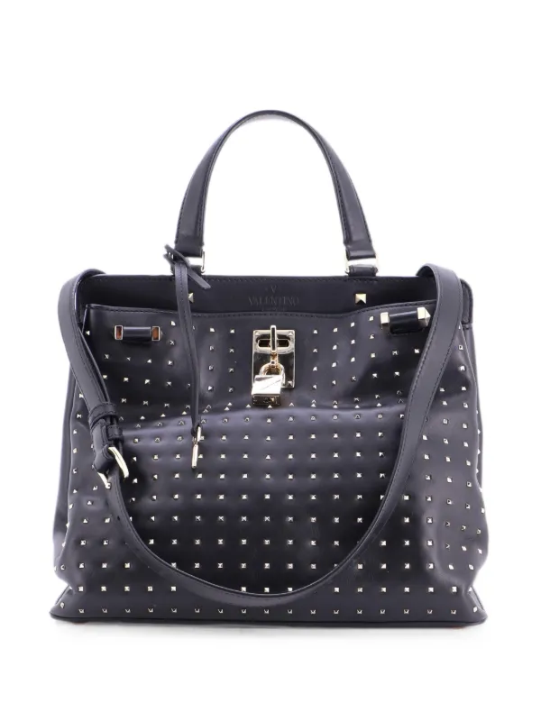 Valentino Garavani Pre-Owned ジョイロックトップハンドルスタッズ