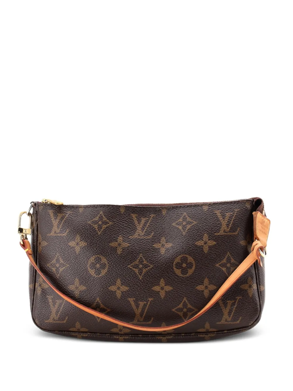 Louis Vuitton Pre-Owned Pochette Accessoires NM Monogram Canvas-Clutch - Braun